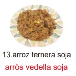 13. Arroz Ternera Soja