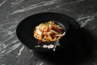 Yaki udon frutti di mare