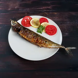 Skuša na ćumuru.