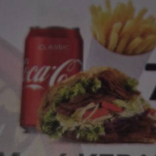 Menú Döner Kebab De Falafel