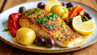 Filetto di baccalà con patate