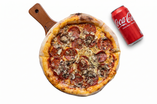 Pizza Diavolo  velika +Coca Cola