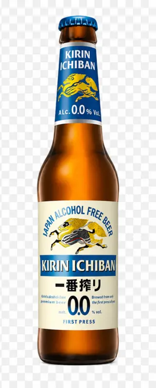 Kirin Ichiban Free 0.0% – bezalkoholowe piwo premium 0,33 l