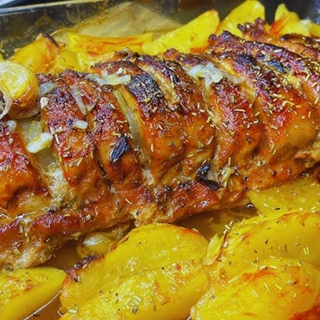 Lombo de Porco Assado