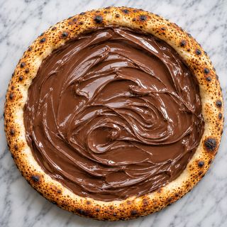 Focaccia con Nutella