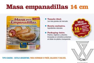 Tapa de empanadas Como La De Allá (12 uds.)