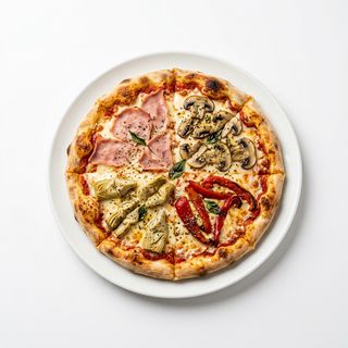 Pizza 4 Estaciones (30 Cm.)