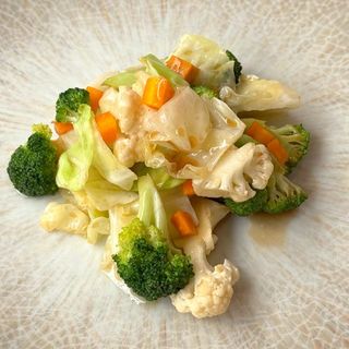 Wok-fried vegetable mix