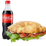 IQ Піта з шинкою + Кока-Кола