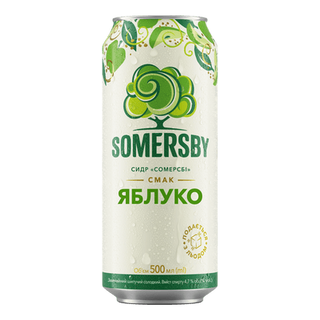 Сидр Somersby яблуко з/б (0,5л)