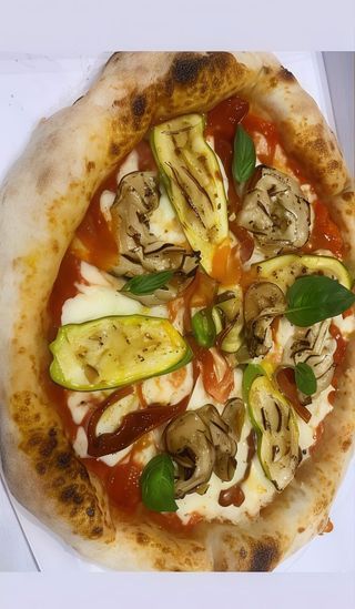 Pizza vegetariana
