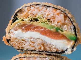 Суші БУРГЕР (4 варіанти) З лососем