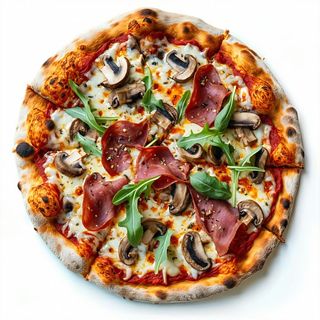 Bresaola rucola e porcini