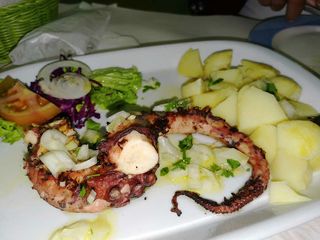 Polvo Assado na Brasa 