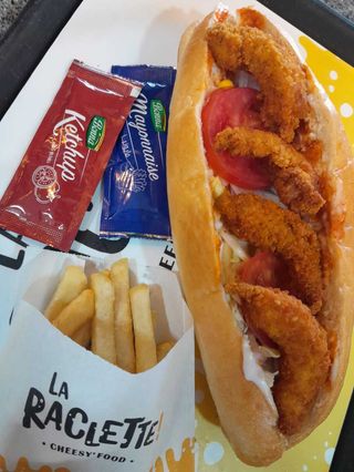 Sandwich Crevette Panée