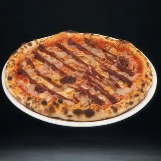 Pizza a la barbacoa (40 cm.)