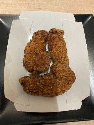 Pollo frito 3 unidades 