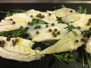 Carpaccio di salmone