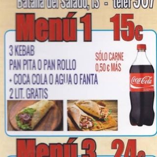 Oferta 4 Kebab Pan Pita Pan Rollo