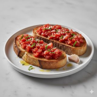 Tostadas de tomate