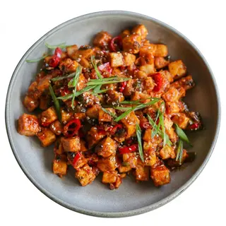 Chilly Garlic Tofu