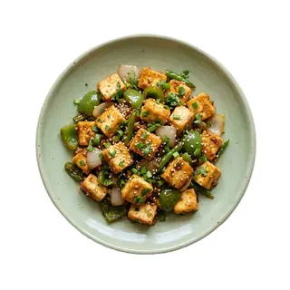 Paneer Chilli Dry / Gravy