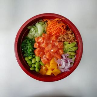 Poke Salmón Edamame
