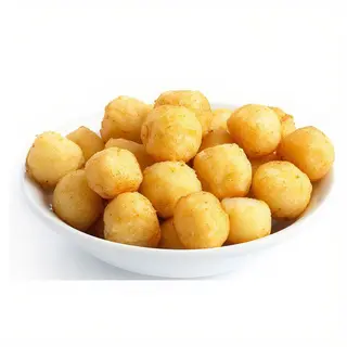 Bolitas de Flamenquín con Patatas