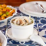 A10 ზვიგენის ფარფლისა და ზღვის პროდუქტების წვნიანი