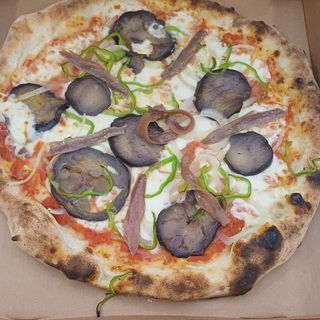 Pizza Catalana (Medianas)