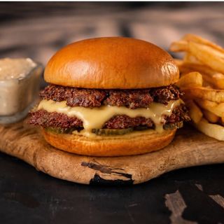 Meniu Double Smash Me Honey Burger