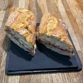 Bocata bacon queso