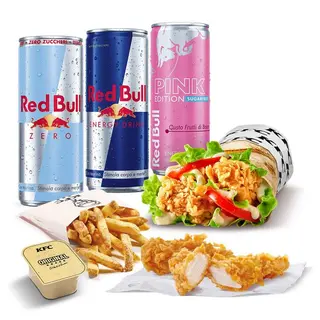 Box Meal Red Bull