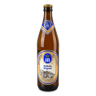 Пиво Hofbrau Original світле (0,5л)