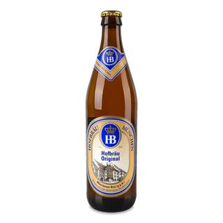 Пиво Hofbrau Original світле (0,5л)