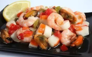 Ensalada de mariscos