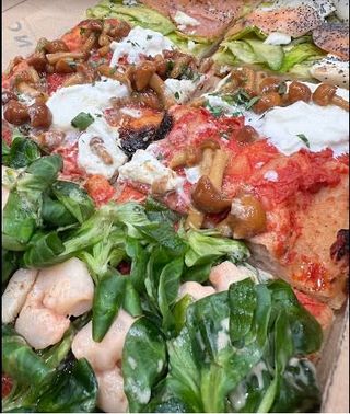 Funghi rossa 1/4 teglia