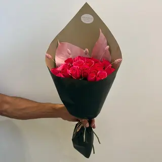 bouquet fushia