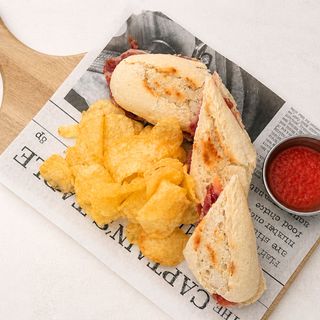 Baguette de jamón ibérico