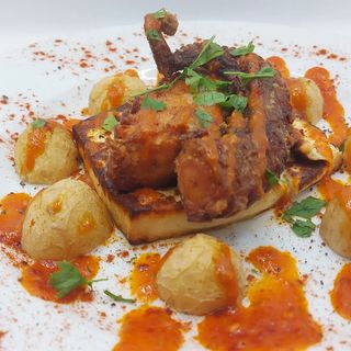 Rejo de Pulpo frito a la canaria