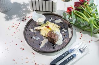 Filetto di manzo al pepe verde