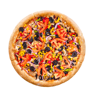 Pizza Vegetariana de post mica