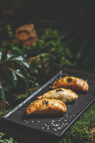 Мини самсы с говядиной