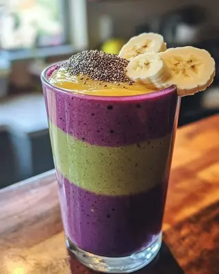 Smoothie Pêche Berry