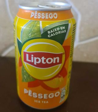 ice tea pessego