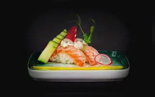A063 - Ngiri sake tartufo flambe 2 pezzi