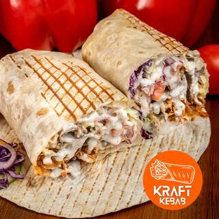 Tortilla XL z  z mięsem wołowo-baranim lub mieszanym