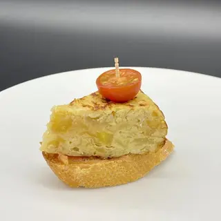 Tortilla de patata y cebolla