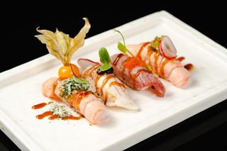 54.EXP CHEF NIGIRI FLAMBE (4PEZZI)