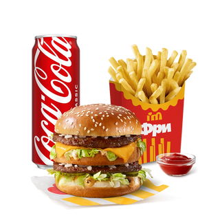 Combo Big Burger Увеличенный
